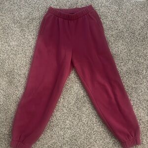 Hollister Kids Burgundy Joggers